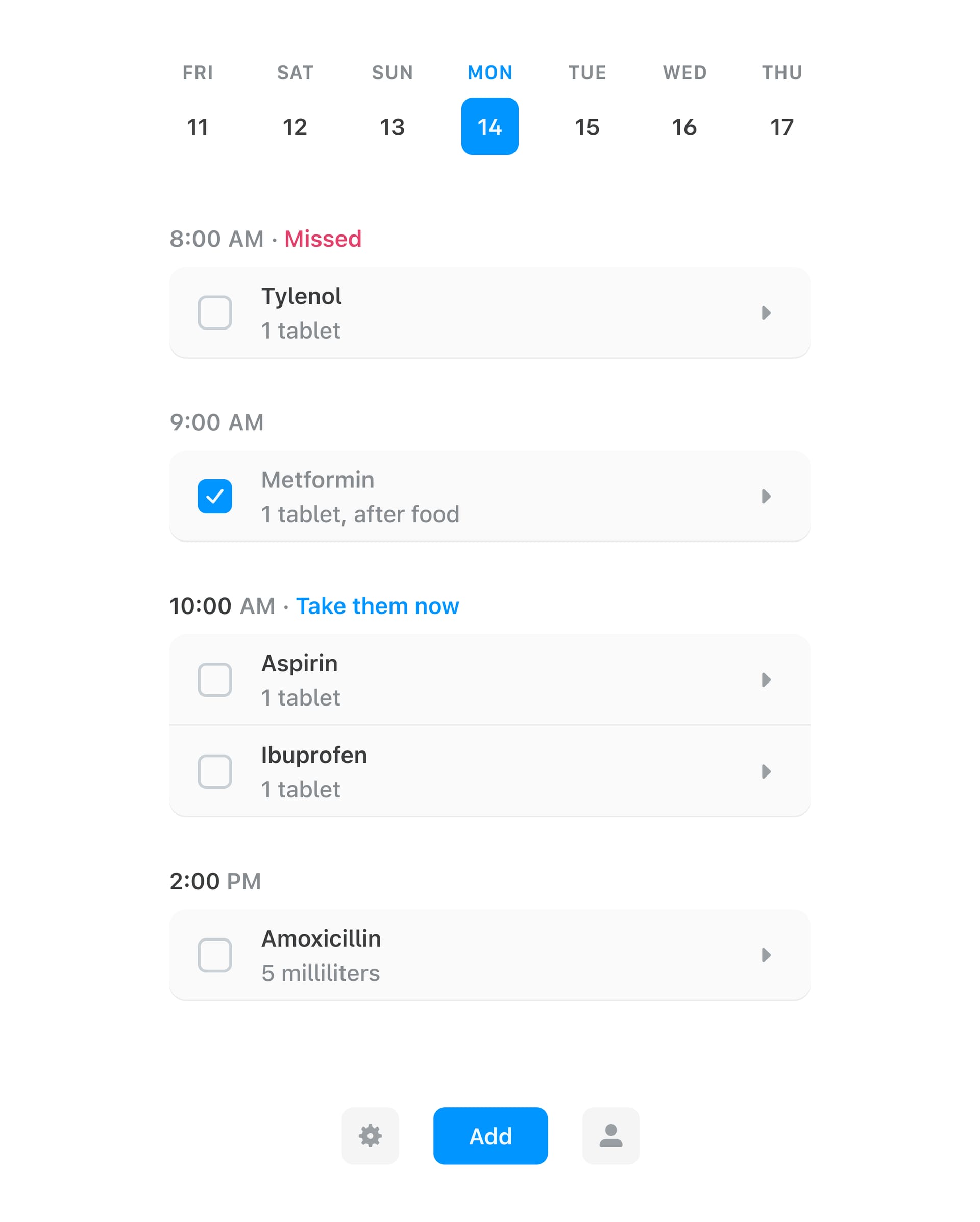 Preview of App